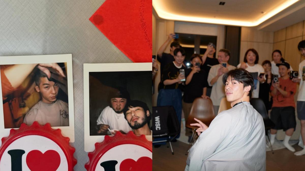 許光漢平頭照曝光!將蔡依林現身「金唱片」 天后現身早午餐店