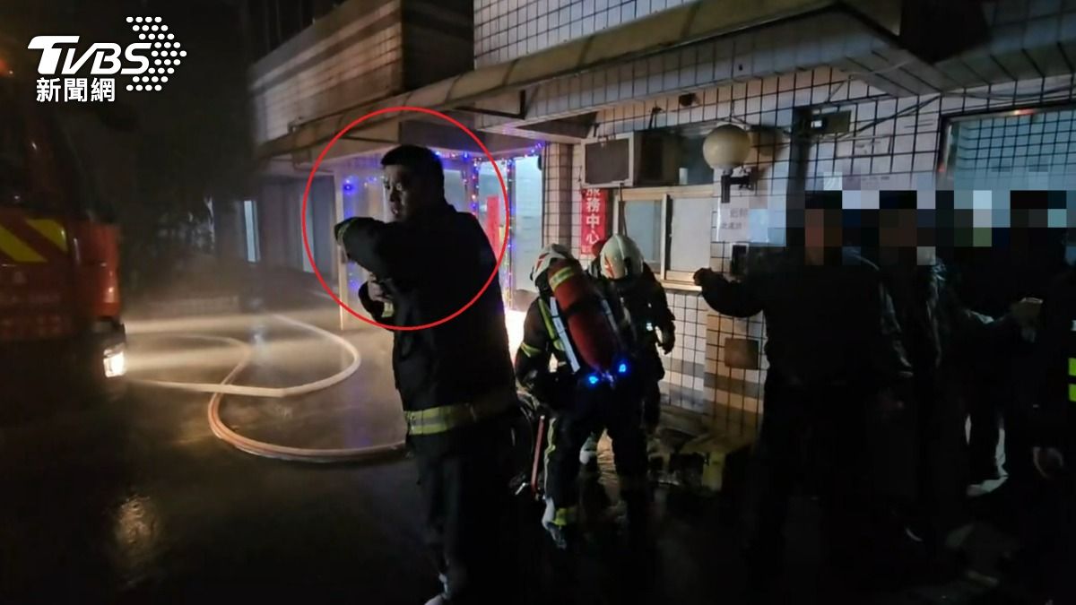 詹能傑在第三度進入之前身影。(圖/TVBS) 圖/詹能傑在第三度進入之前身影。(TVBS 提供)