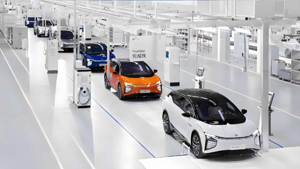 中國車企2025年在歐洲銷量創紀錄突破80萬輛。（圖／百度）
