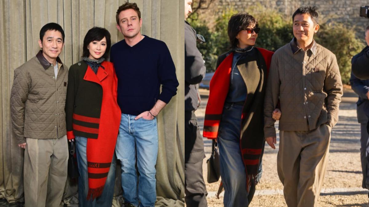 劉嘉玲、梁朝偉同框巴黎看秀超閃!寵夫甜喊:他穿每件都好看