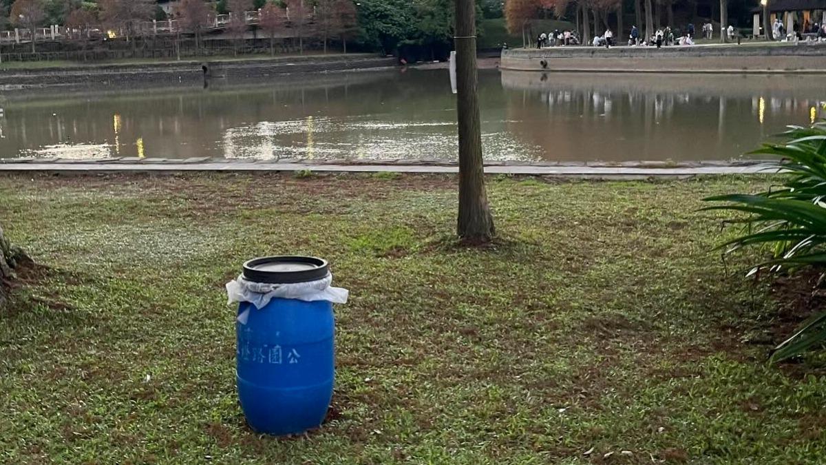 長知識了!大湖公園「活魚丟廚餘桶」 內行揭真相:是在救生態
