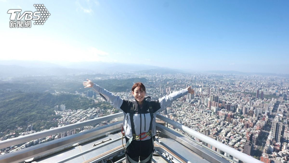 直擊/霍諾德視角!離登頂101最近的距離 全亞洲最高戶外觀景平台