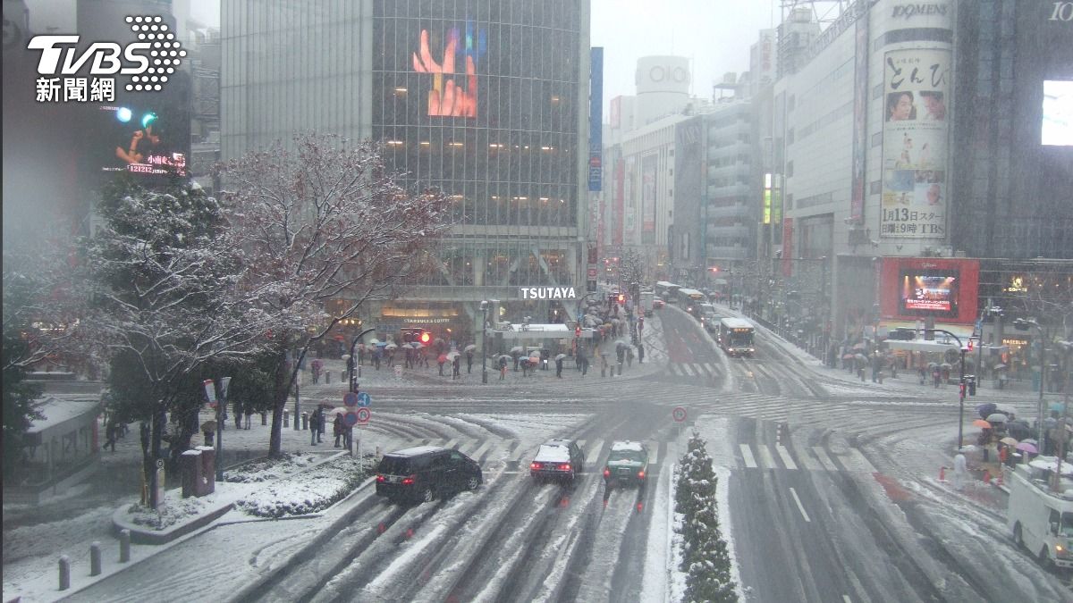 冷氣壓南下東京飄雪!氣象廳估僅薄薄一層 道路恐結冰