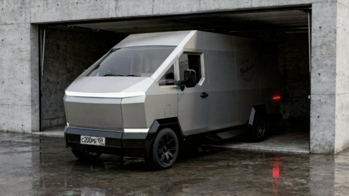 神似Cybertruck!俄國F200純電貨車搶先曝光 採接單生產超稀有