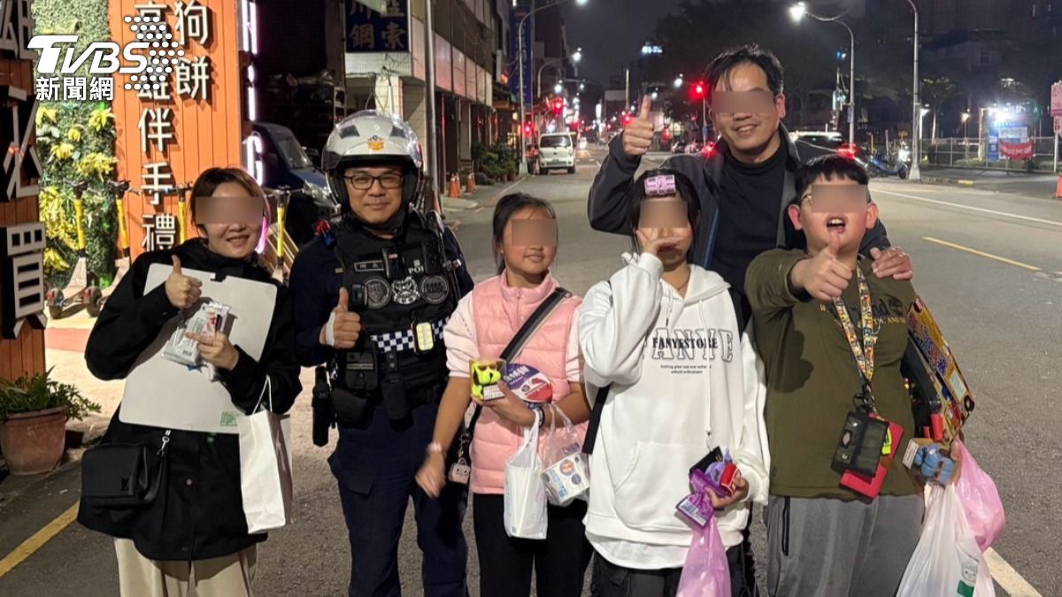 畢旅團來高雄女童錢包被竊走 鷹眼警察叔叔把小偷抓回來