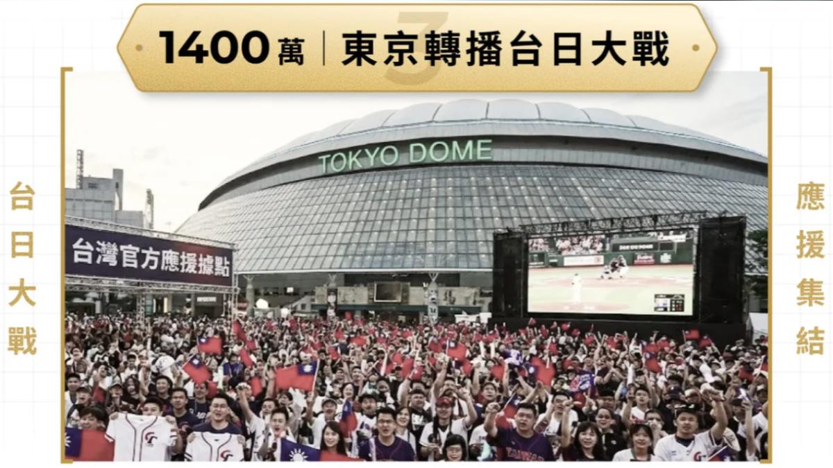經典賽/台灣之夜應援派對「5000席秒殺」 網笑:把東京當東區