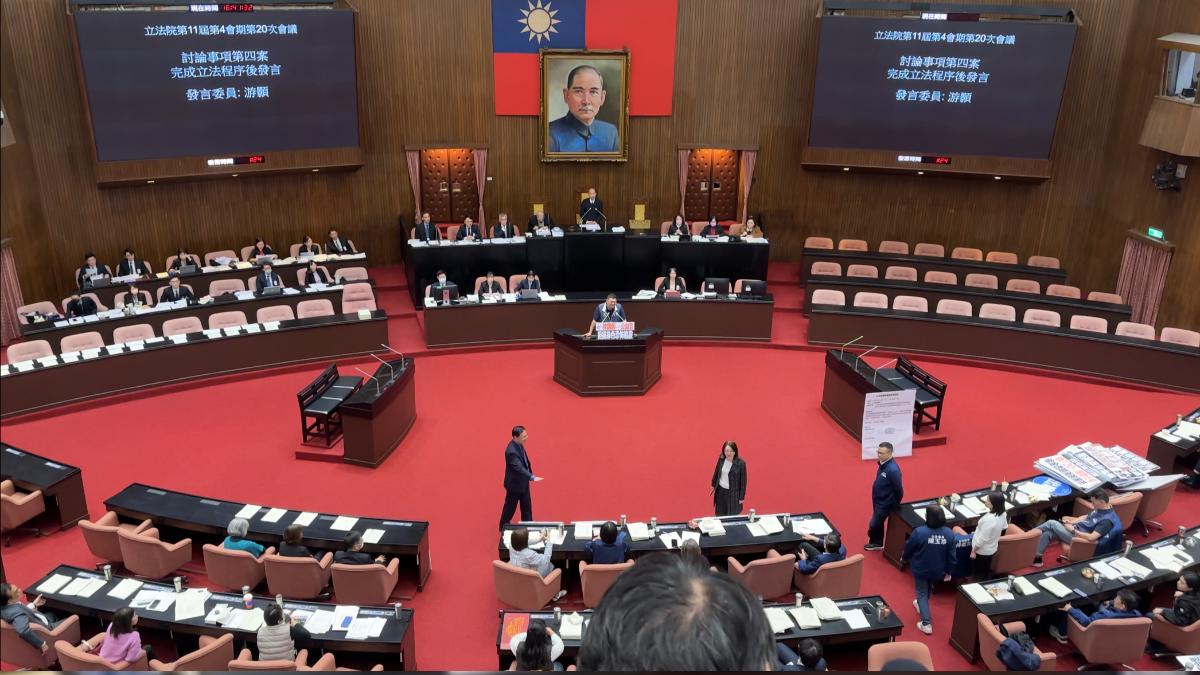 創紀錄!立法院預算會期「總預算欠過年」 藍白聯手多度封殺
