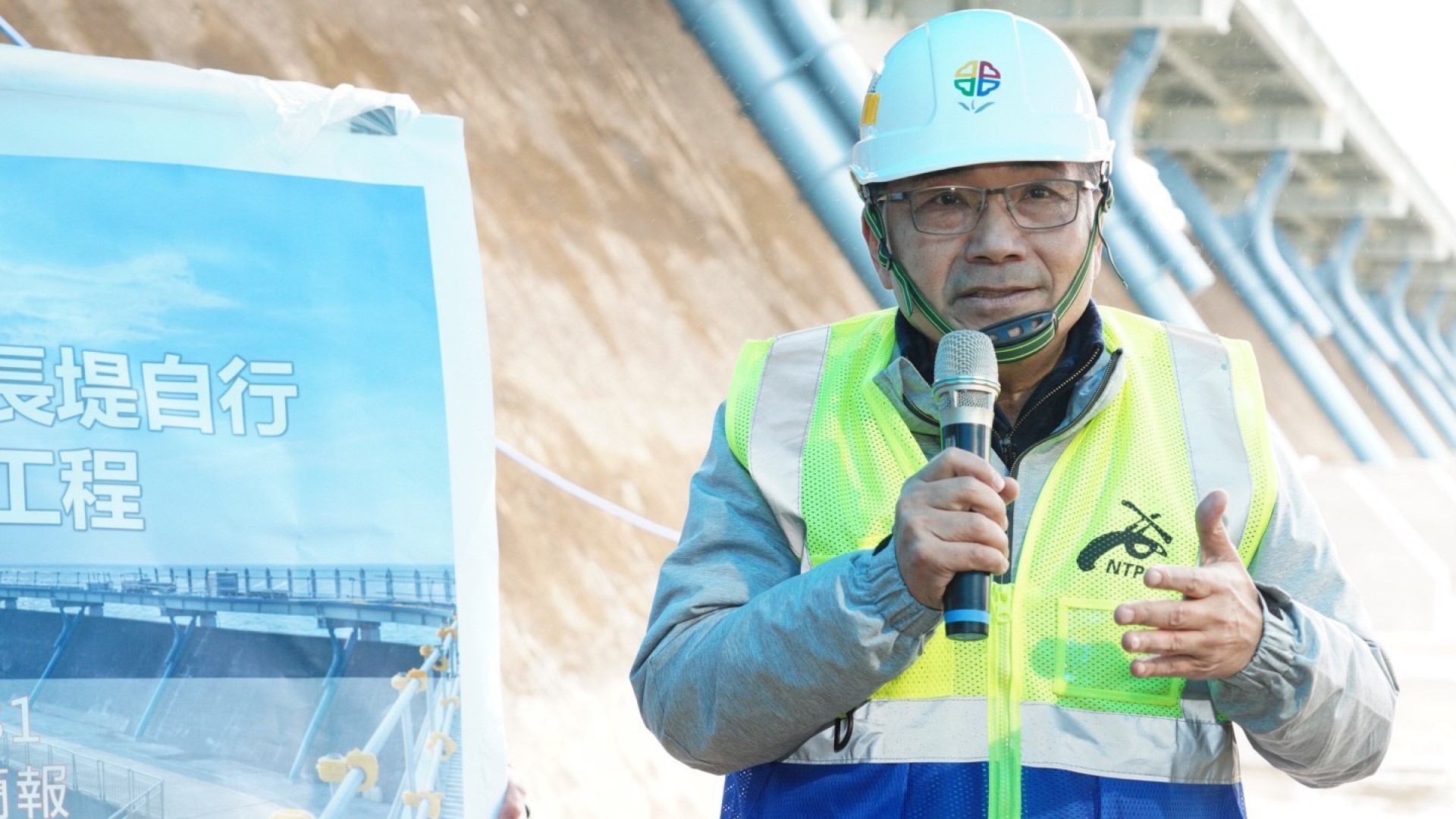 淡水金色水岸觀海長堤自行車道今年完工!侯友宜:打造全國第一無限海景的騎乘路線