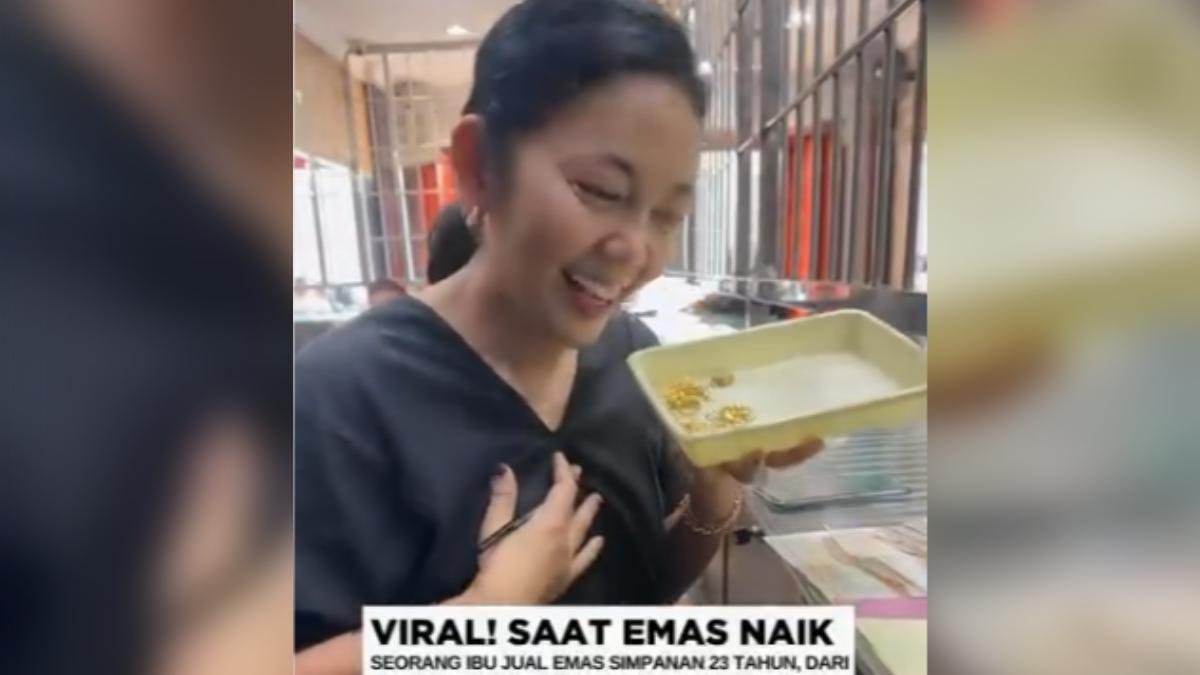 印尼大媽壓箱寶放20年!黃金手飾身價暴漲22倍 獲利驚呆眾人