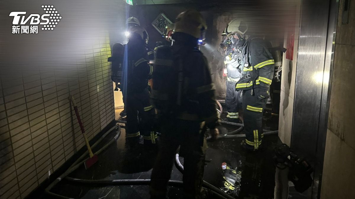 北市大安區10樓惡火情侶躲浴室雙亡 消防局曝「3大錯誤觀念」