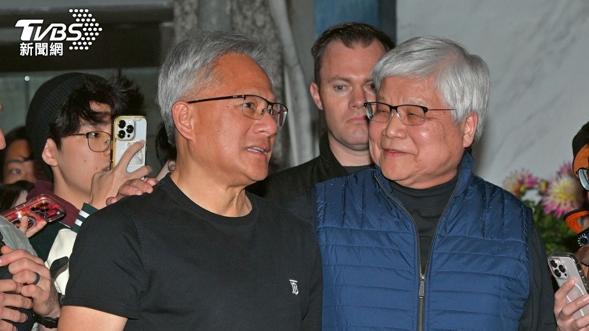 黃仁勳與魏哲家餐敘「曝總部進度」 承諾將回台與北市府簽約