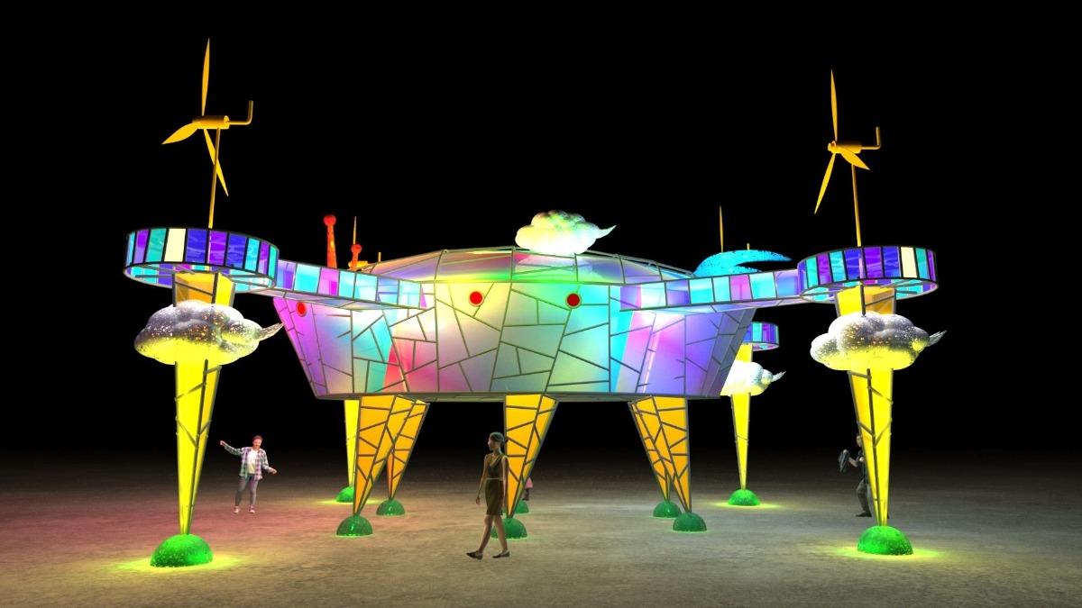 2026台灣燈會在嘉縣　打造巨型「農業無人機」花燈