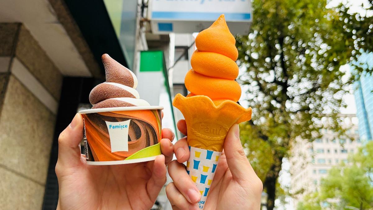 全家霜淇淋推「贅澤巧克力、哈密瓜口味」買2送2 加價送金鏟