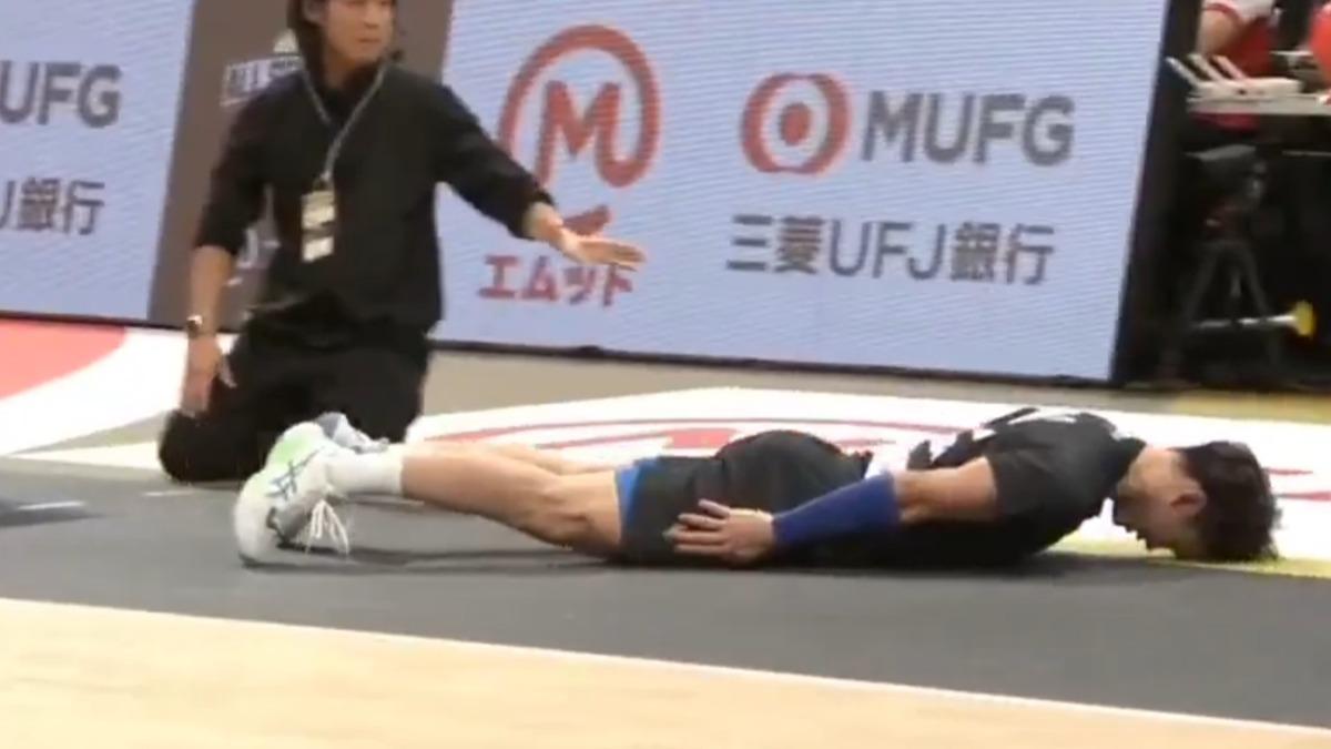 最狂道歉!西田有志「魚躍滑行+土下座」畫面曝 網驚呆:以為AI