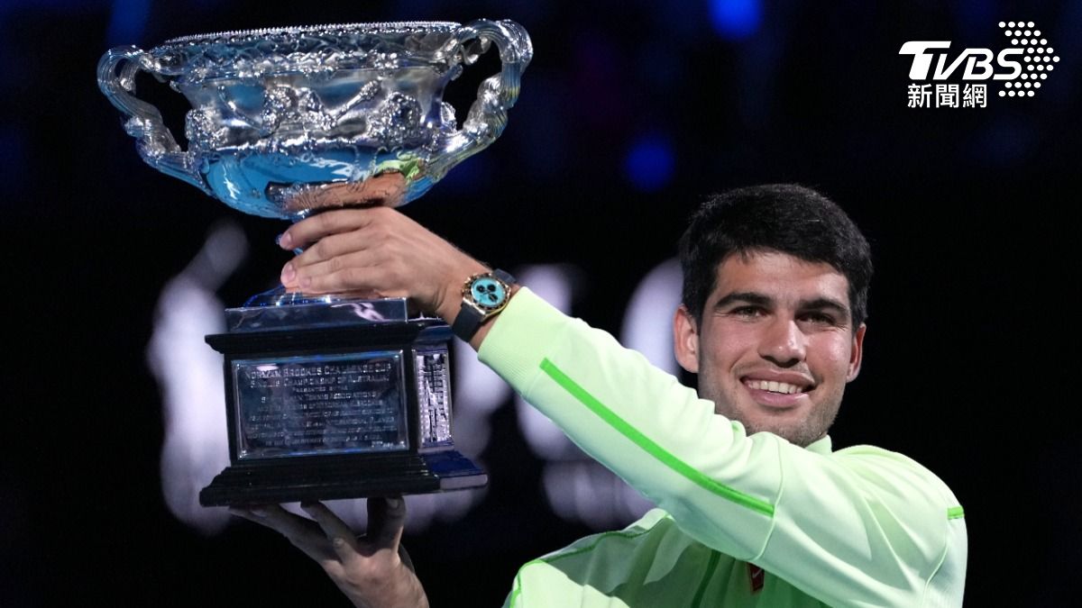 22歲網壇傳奇!艾卡拉茲奪7座大滿貫 創最年輕「全滿貫」紀錄