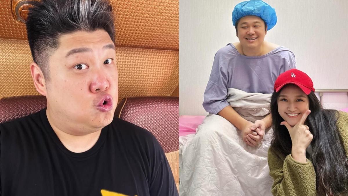 哈孝遠情人節「結紮」! 瑄瑄曬夫妻甜蜜合照:一人一刀感情永不散