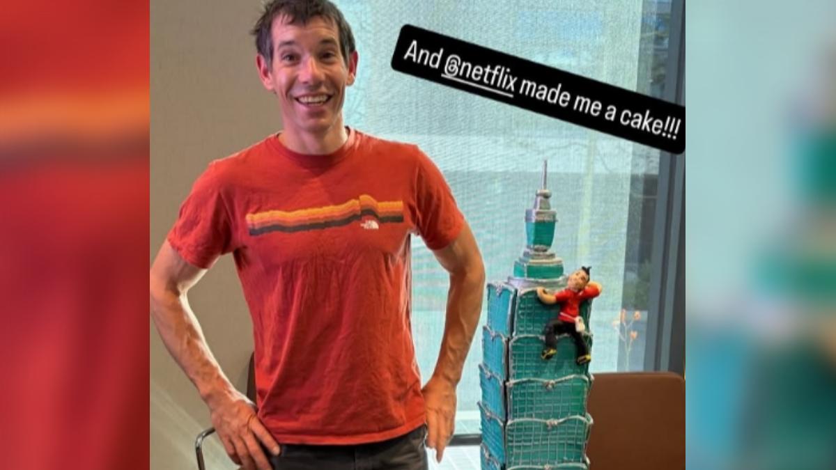 Netflix送霍諾德「爬101蛋糕」連髮型都復刻 網召喚賈董:拜託出周邊