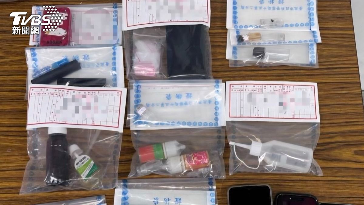 北市警破中和毒窟!逮3嫌查扣近百克「依托咪酯」煙油