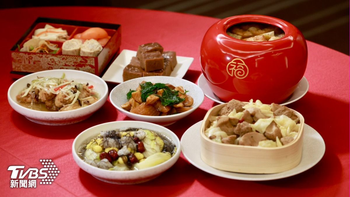 圍爐囉!40年老味道 福華首推「素食年菜」7道要價近1萬8