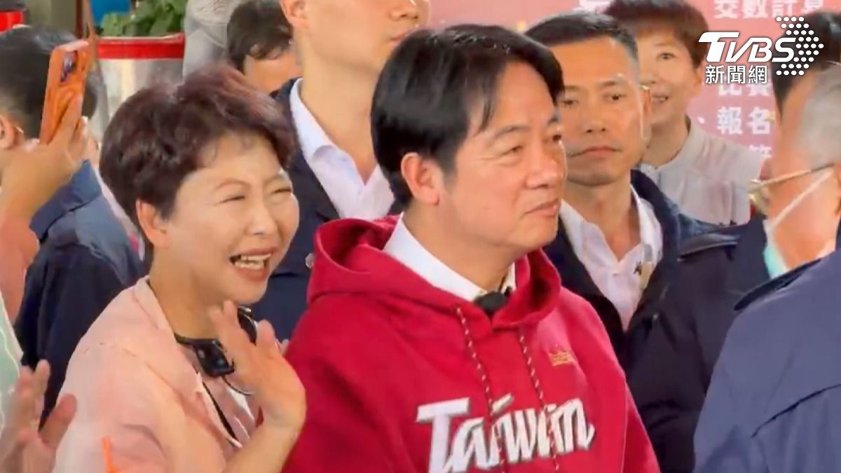 林俊憲意外缺席!陳亭妃突襲賴清德發福袋 互動成焦點