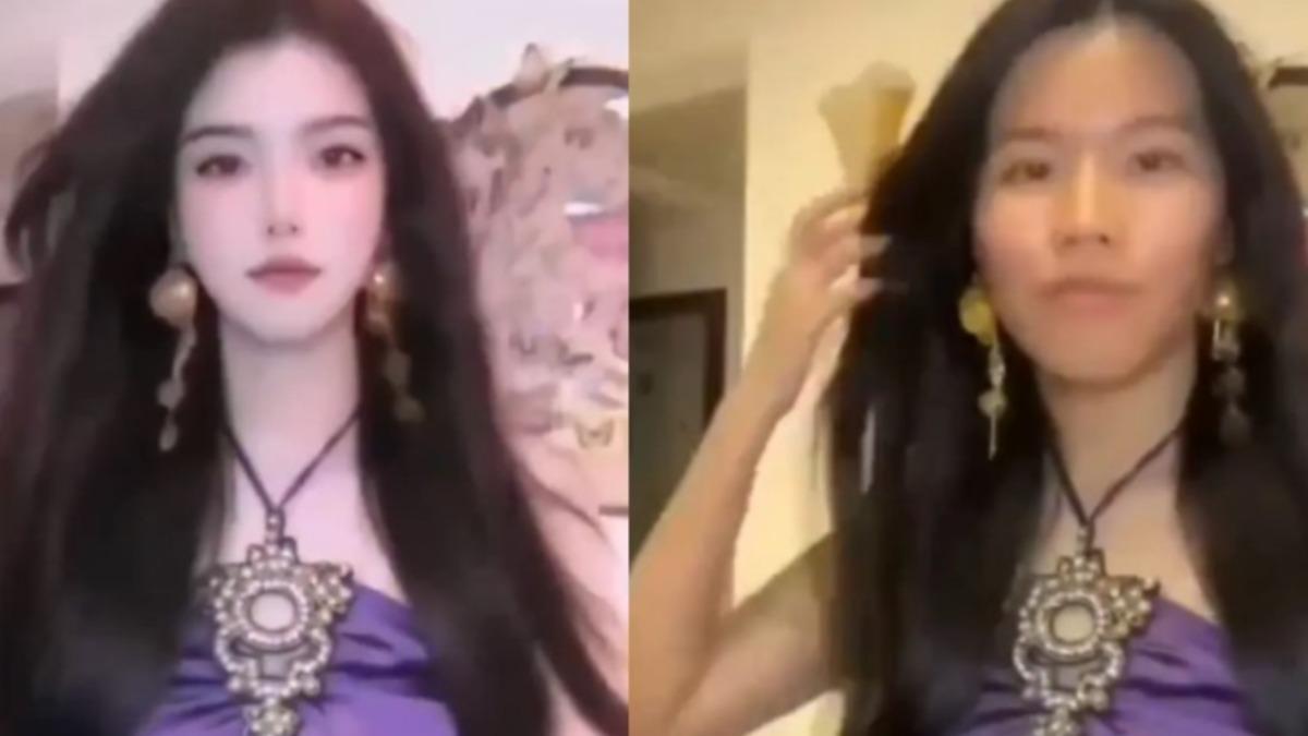 美肌濾鏡當機!陸網紅直播秒變「真面目」 14萬粉絲一夕跑光