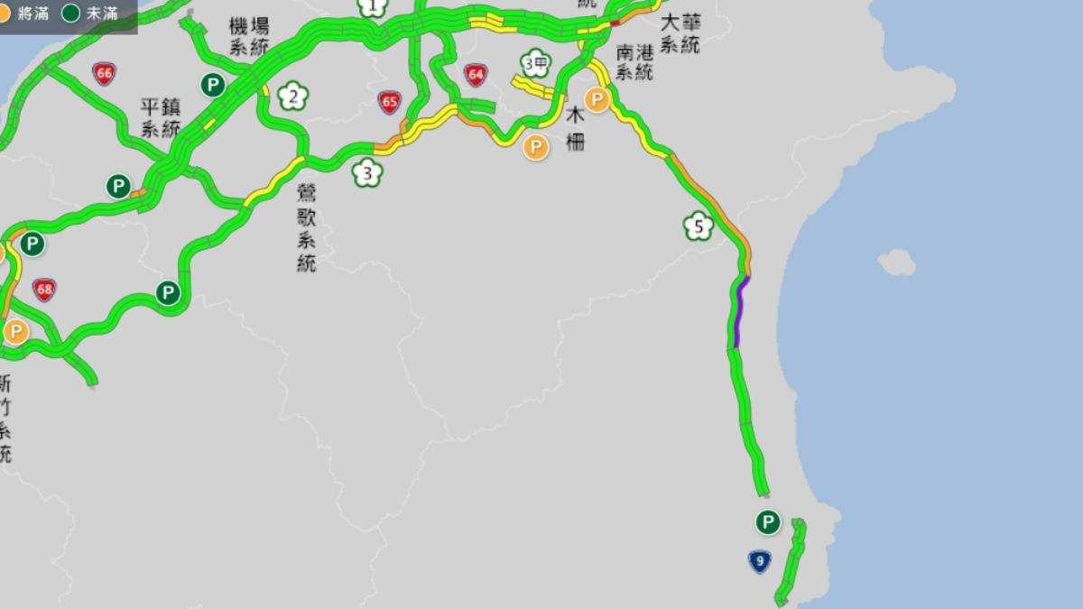 初五收假提早上路!國5北上已紫爆 恐塞到凌晨3時