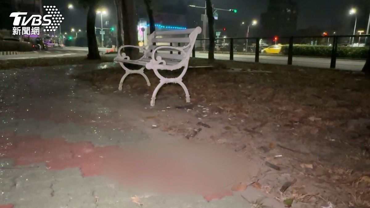 嘉義公園驚見血跡! 30歲男踹倒老翁 持刀劃頸送辦羈押