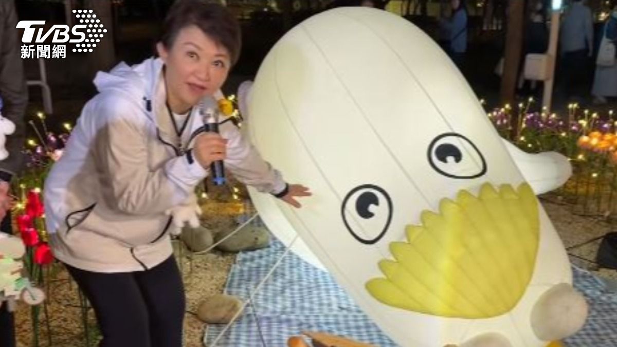 「姆明谷」點亮台中夜空 中台灣燈會震撼登場