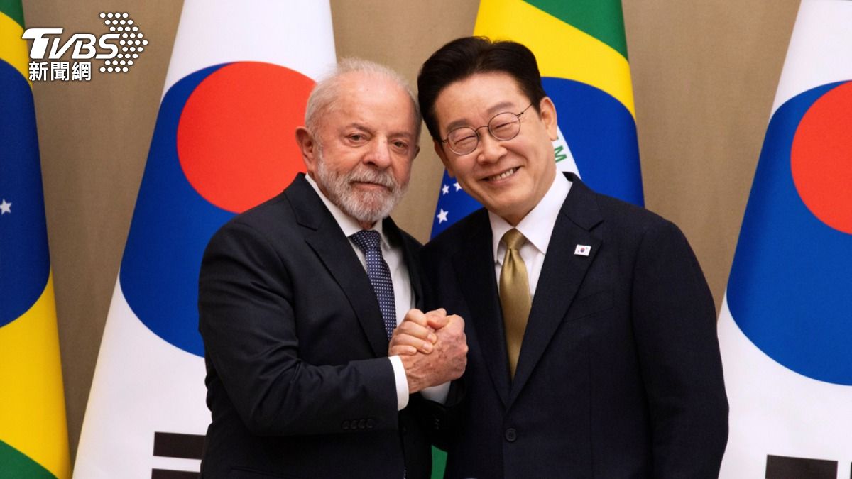 清寒背景有共鳴!巴西總統魯拉訪韓 見李在明升級戰略夥伴
