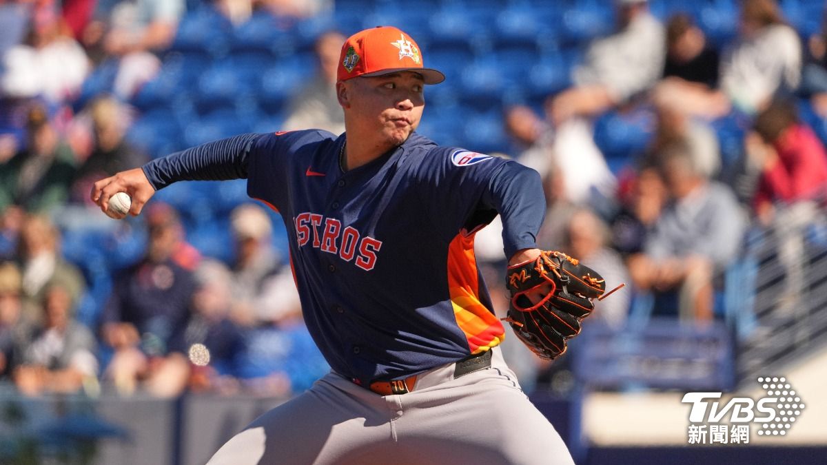 鄧愷威太空人初登板超驚豔!主投2局飆2K 7球解決大都會三星