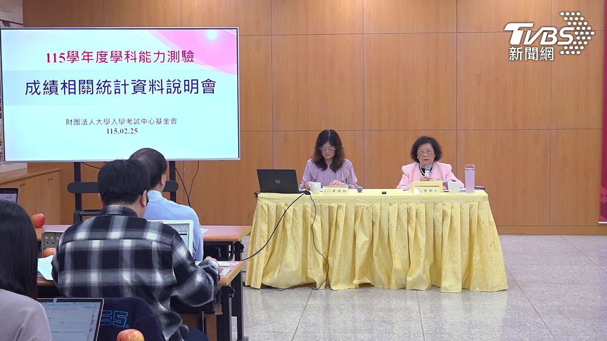 學測成績出爐!數B頂標「創5年新低」 數A五標全升