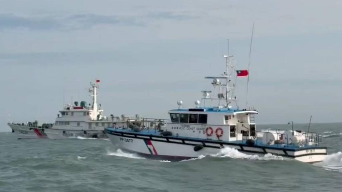 中國海警又來認知作戰! 擾金門海域發影片還謊稱海巡署喊收到