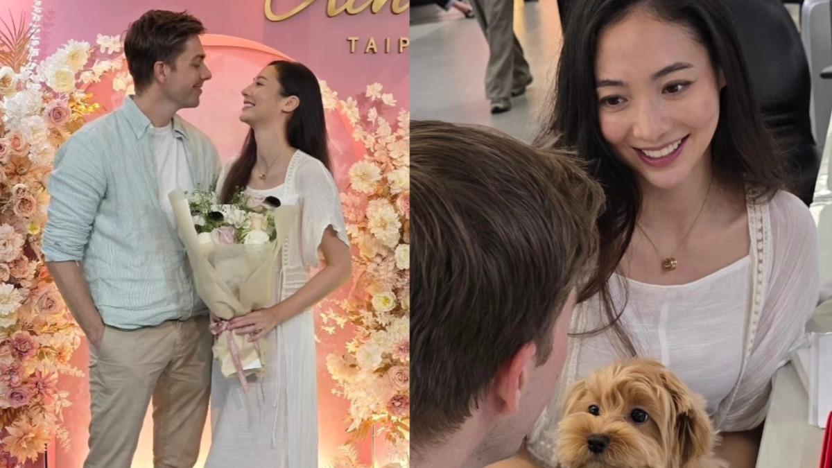 恭喜!謝沛恩俏皮喊「馬年馬上結婚」成人妻 賴佩霞見證幸福