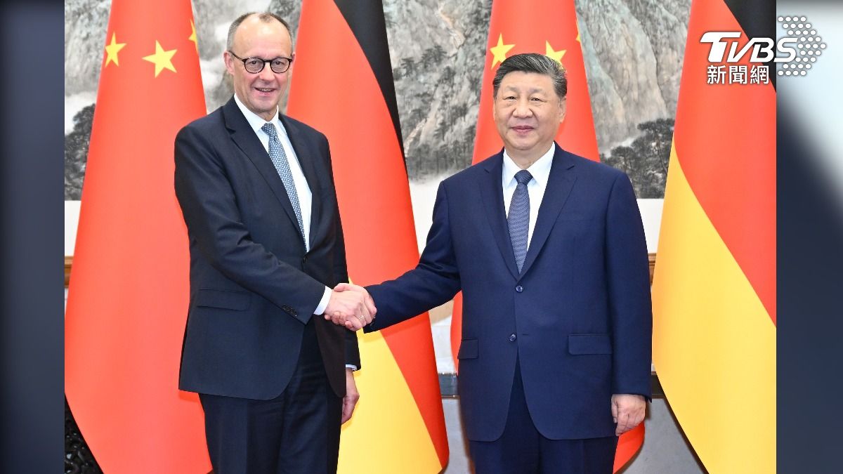對抗川普威脅! 德國總理梅爾茨訪陸視察EV 尋「深化合作」