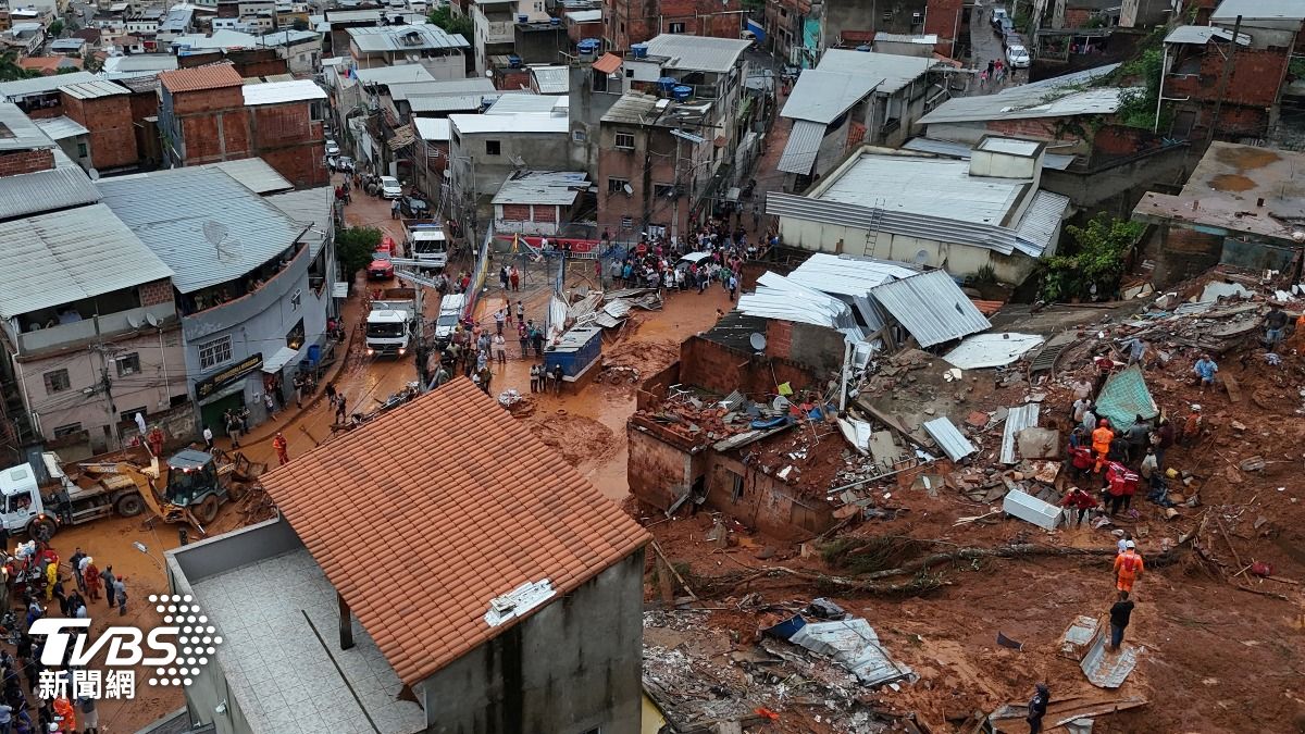 巴西連日暴雨釀災!至少68人罹難 政府宣布進入緊急狀態