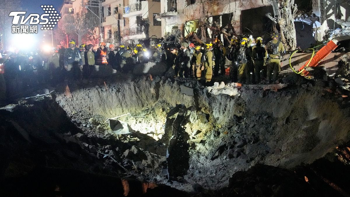 影音/空襲警報響整天! 伊朗飛彈、無人機「報復」以色列 至少1死