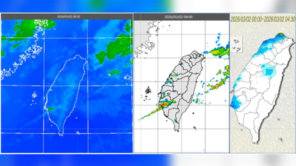 天氣/氣溫搭過山車!元宵雨彈開炸 「這天」白天暴熱狂飆32度
