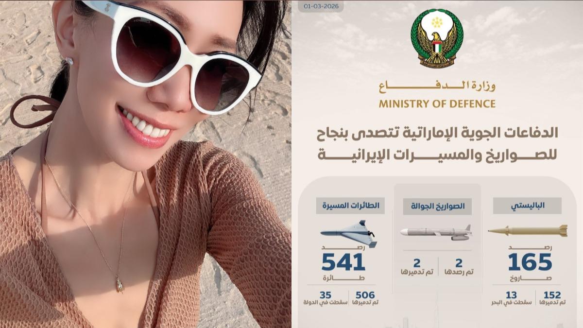 吳辰君身處戰事警戒區!孩子改網課不出門 親揭杜拜政府「防空成果」