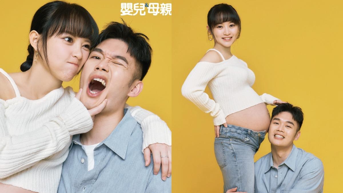 陳詩媛挺巨肚現身!王齊麟當爸「錢不留給兒子」 超甜相戀過程曝光