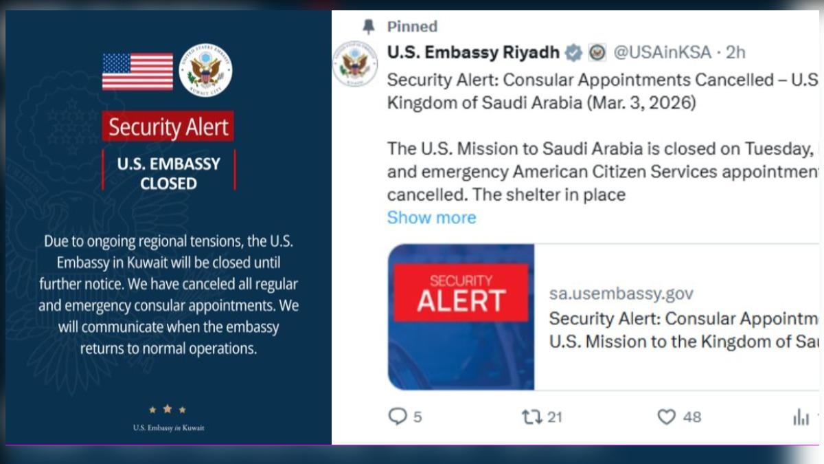 中東局勢混亂　美駐沙烏地阿拉伯、科威特大使館皆關閉