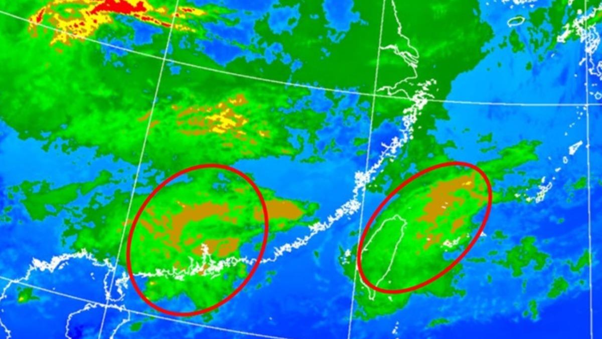 天氣/一團活躍雲帶移入台灣!春雨猛炸 鄭明典曝預報更複雜主因