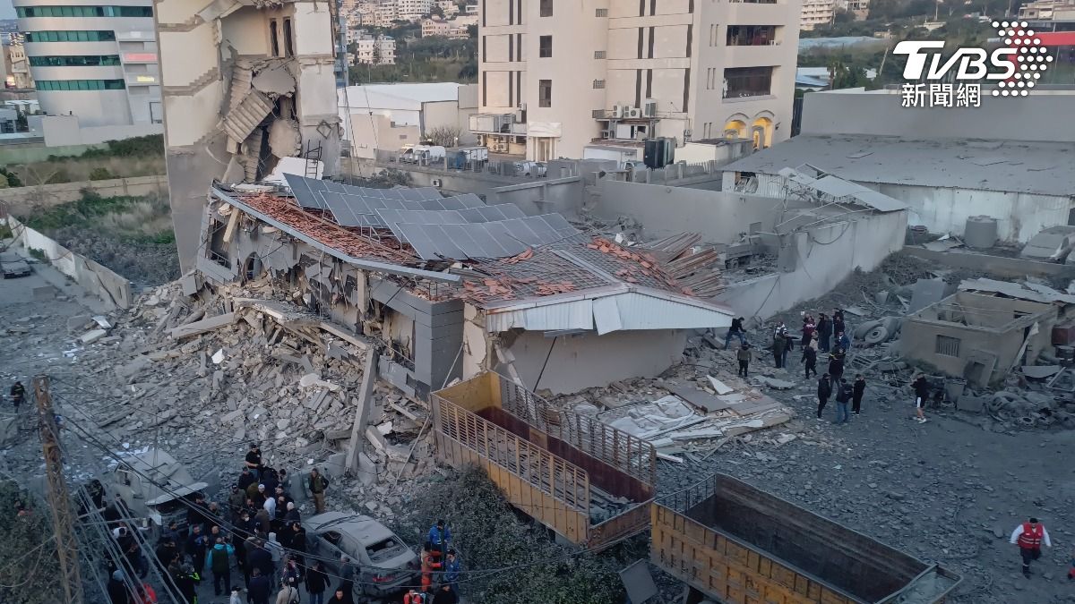 黎巴嫩官媒:以軍空襲境內伊斯蘭集團總部