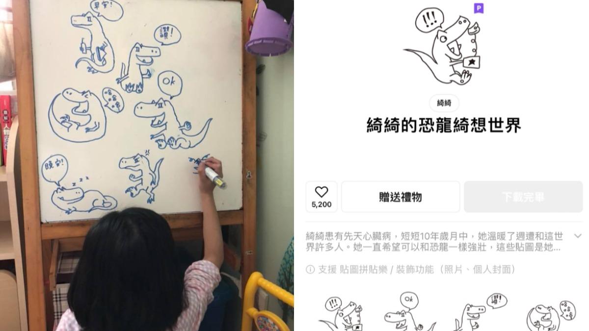 「恐龍女孩」綺綺18歲冥誕 台大醫憶1跡象感嘆:她真的回來了