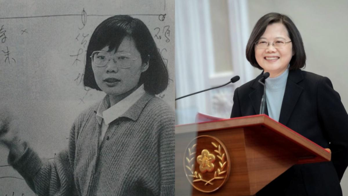 蔡英文最強轉職「教授→總統」!青澀教書照曝 網笑:小英有網癮
