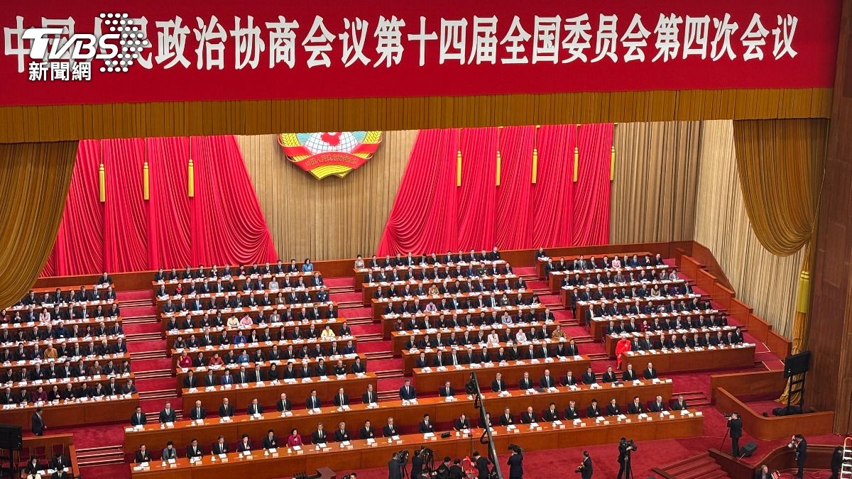 影音/兩會北京飄大雪!王滬寧致詞「未提台灣」 中東戰爭升溫添美中變數