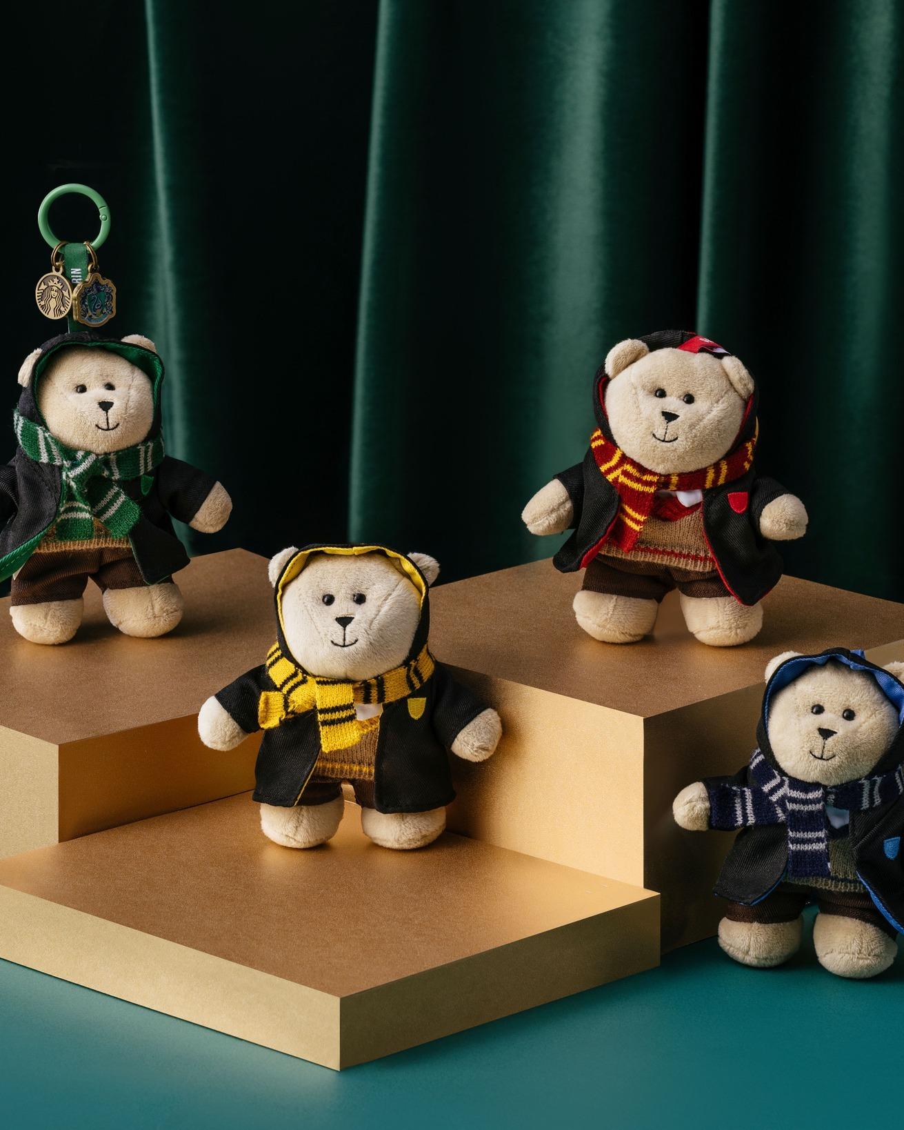 哈利波特學院MINI熊寶寶盲盒。（圖／翻攝自星巴克咖啡同好會(Starbucks Coffee)﻿ fb）