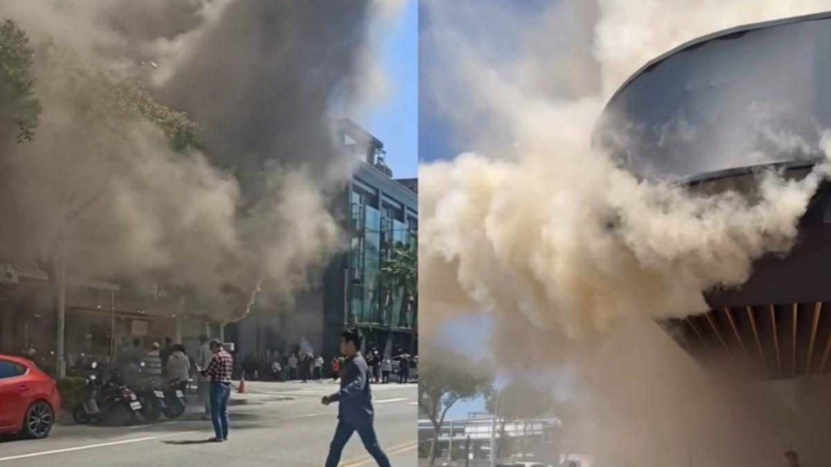 快訊/桃園牛肉麵名火災 濃煙狂竄「壟罩店面」嚇壞食客