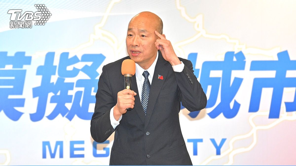 從政誘惑多!韓國瑜提醒年輕人:選上議員、立委大家都說你好帥