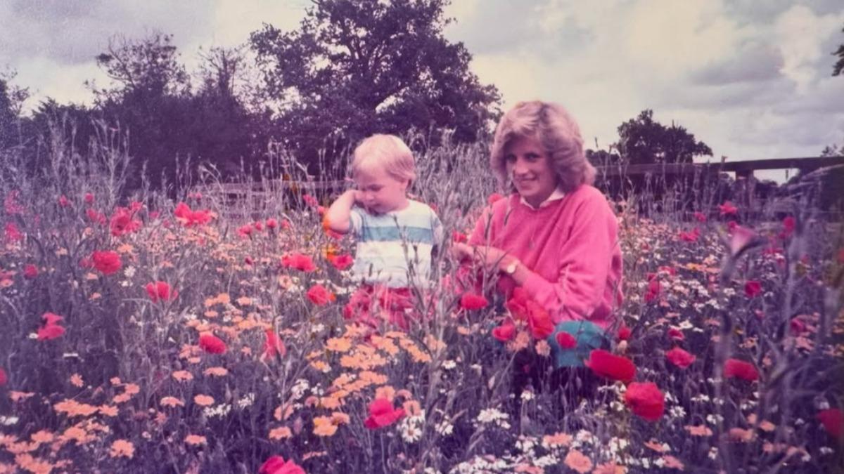 威廉王子罕見曬照!2歲萌樣依偎黛安娜 未公開私人珍藏曝