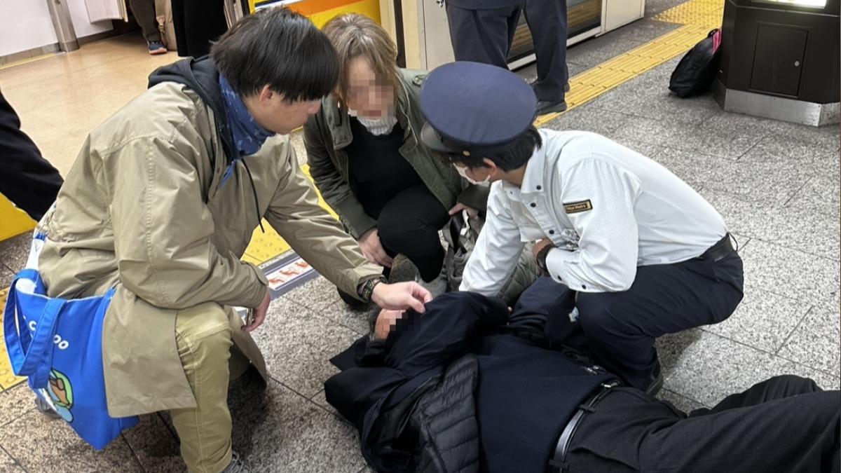 WBC/看球行善!桃園消防員遊日不忘本業 救助昏倒民眾